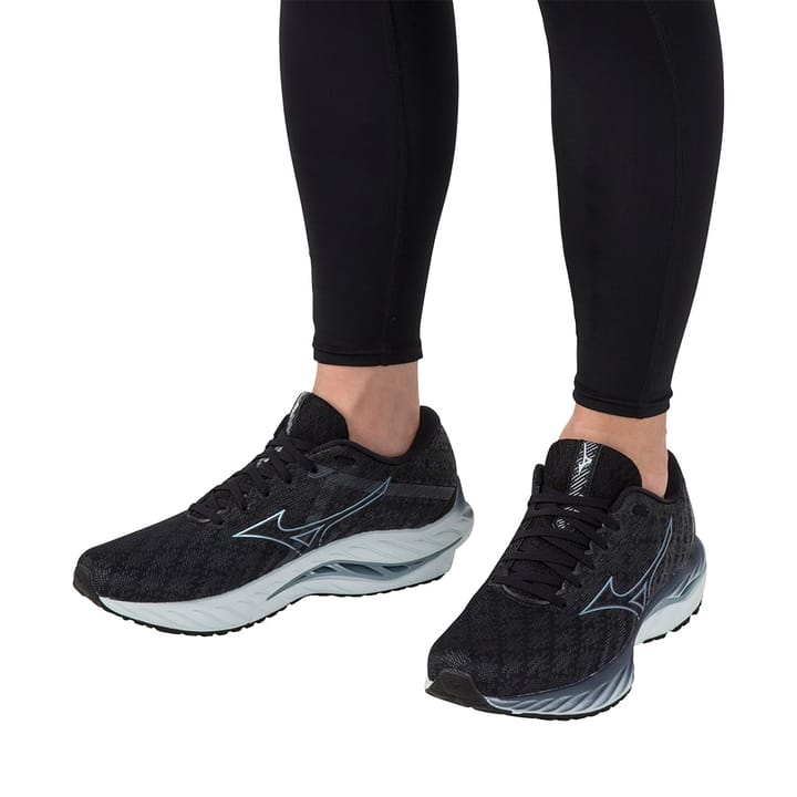 Mizuno WAVE INSPIRE 19 Black/Glacial Ridge/Illusion Blue Mizuno Mizuno WAVE INSPIRE 19 Black/Glacial Ridge/Illusion Blue Mizuno