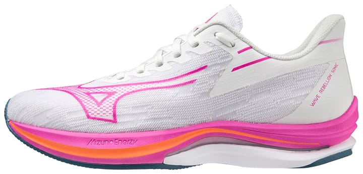 Mizuno WAVE REBELLION SONIC W White/807 C/Blue Ashes Mizuno Mizuno WAVE REBELLION SONIC W White/807 C/Blue Ashes Mizuno