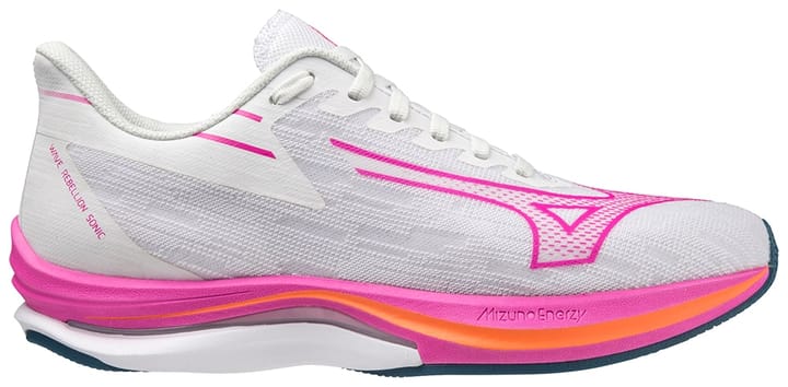 Mizuno Wave Rebellion Sonic W White/807 C/Blue Ashes Mizuno