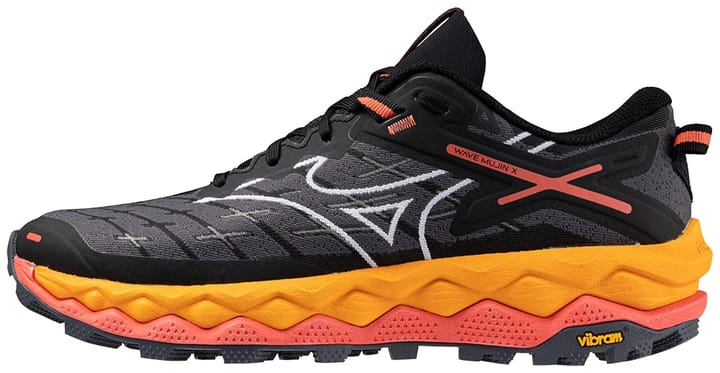 Mizuno Women's Wave Mujin 10 Black/White/Hot Coral Mizuno