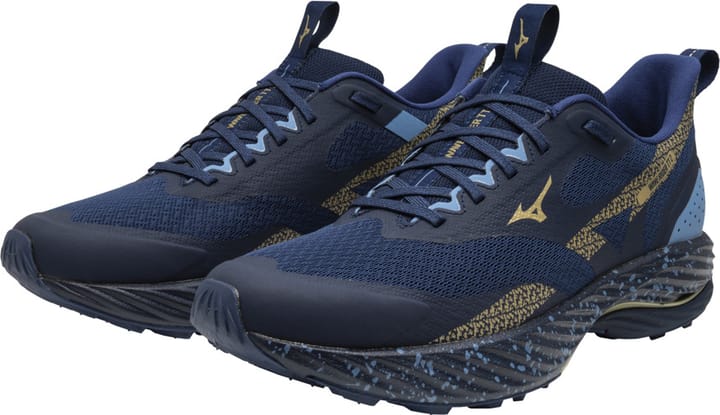 Mizuno Men's Wave Rider TT 2 Estate Blue/Gloden Halo /Paris Mizuno