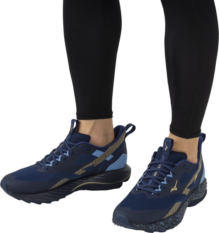 Mizuno Men's Wave Rider TT 2 Estate Blue/Gloden Halo /Paris Mizuno