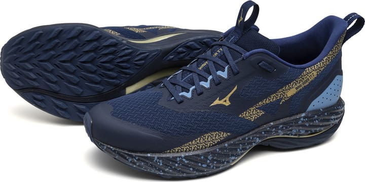 Mizuno Men's Wave Rider TT 2 Estate Blue/Gloden Halo /Paris Mizuno