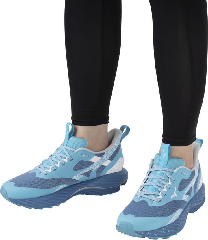 Mizuno Women's Wave Rider TT Parisian Blue/Plein Air/River Mizuno
