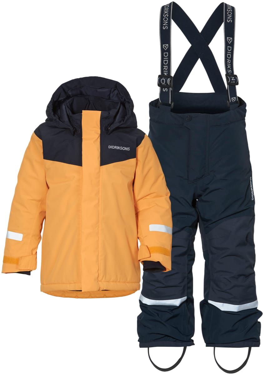 Didriksons Skare Kids Set Fire Yellow