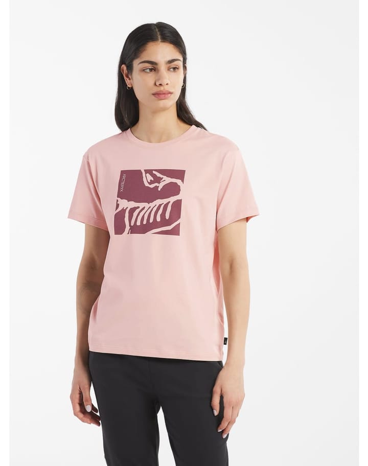 Arc'teryx Skeletile Ss T-Shirt Women'S Desert Salt/Jupiter Arc'teryx