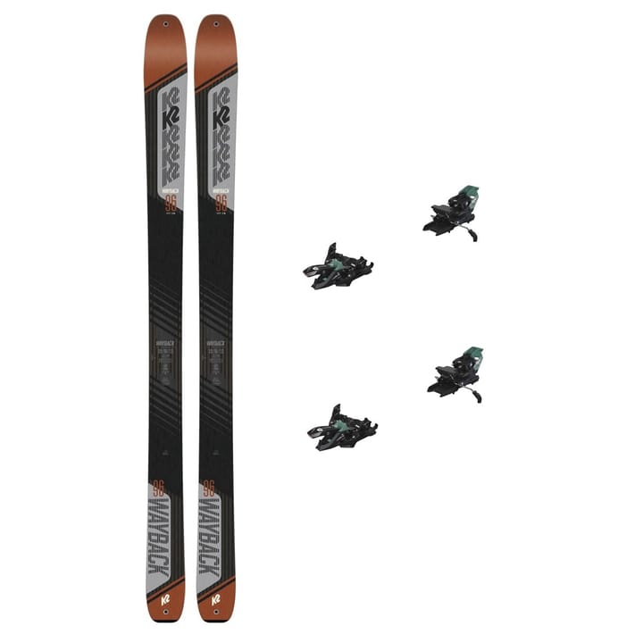 K2 Wayback 96 - Toppturpakke med Marker Cruise 12 105mm binding K2 Skis