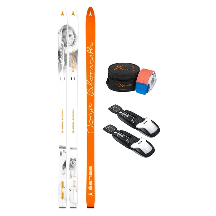 Åsnes Tonje BC - fjellskipakke med Rottefella BC magnum og Åsnes X-Skin 58 Nylon fell Åsnes