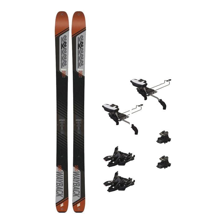 K2 Wayback 96 - toppturpakke med Marker Alpinist 12 og Marker Skistopper 105mm Marker Alpinist K2 Skis