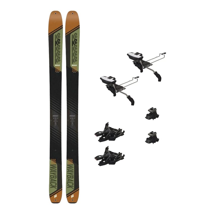 K2 Wayback 106 - toppturpakke med Marker Alpinist 12 K2 Skis