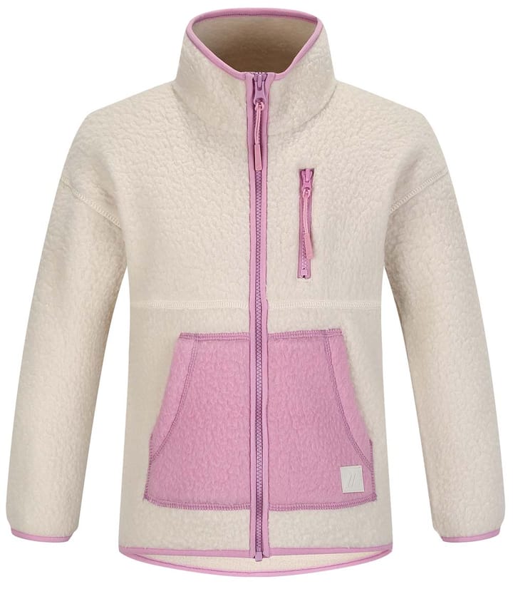 Skogstad Kids' Rago Pile Fleece Jakke White Sand Skogstad