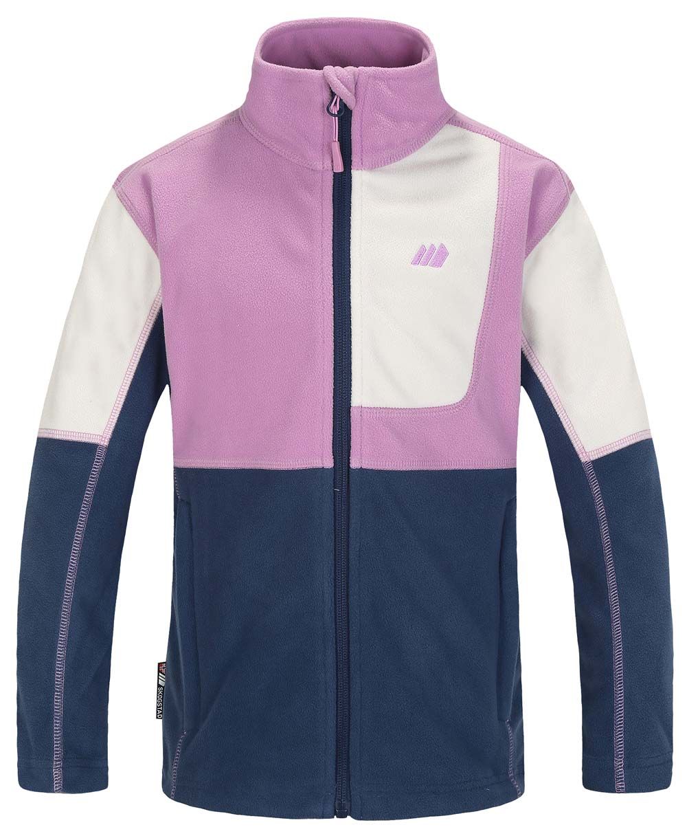 Skogstad Juniors' Troms Microfleece Jacket Pale Pansy