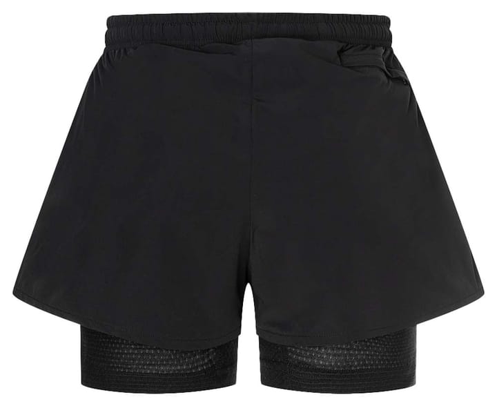 super.natural Women's Double Layer Shorts Jet Black super.natural