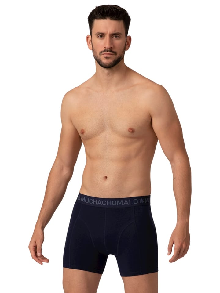 Muchachomalo 1010 Solid Boxer 2pk 591 Blue/Blue Muchachomalo Muchachomalo 1010 Solid Boxer 2pk 591 Blue/Blue Muchachomalo