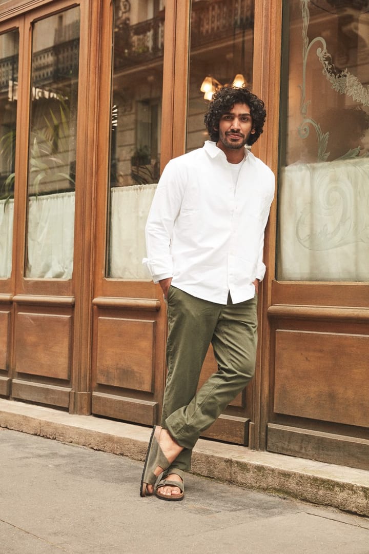 Birkenstock Arizona FL WB Faded Khaki Birkenstock Birkenstock Arizona FL WB Faded Khaki Birkenstock