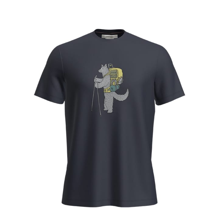 Icebreaker Men Merino 150 Tech Lite Iii Ss Tee Tech Head Midnight Navy Icebreaker