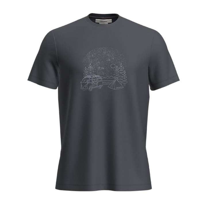 Icebreaker Men Merino 150 Tech Lite Iii Ss Tee Van Camp Graphite Icebreaker