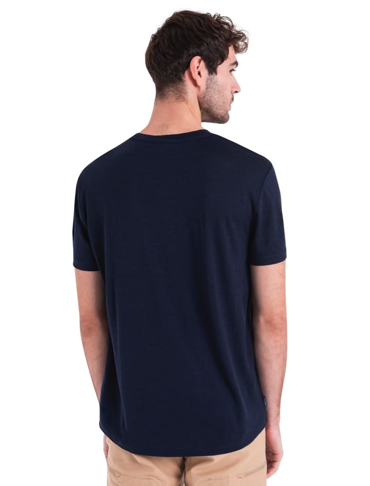 Icebreaker Men Merino 150 Tech Lite Iii Ss Tee Midnight Navy Icebreaker