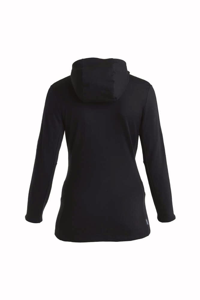 Icebreaker Women Merino 260 Quantum Iv Ls Zip Hoodie Black Icebreaker