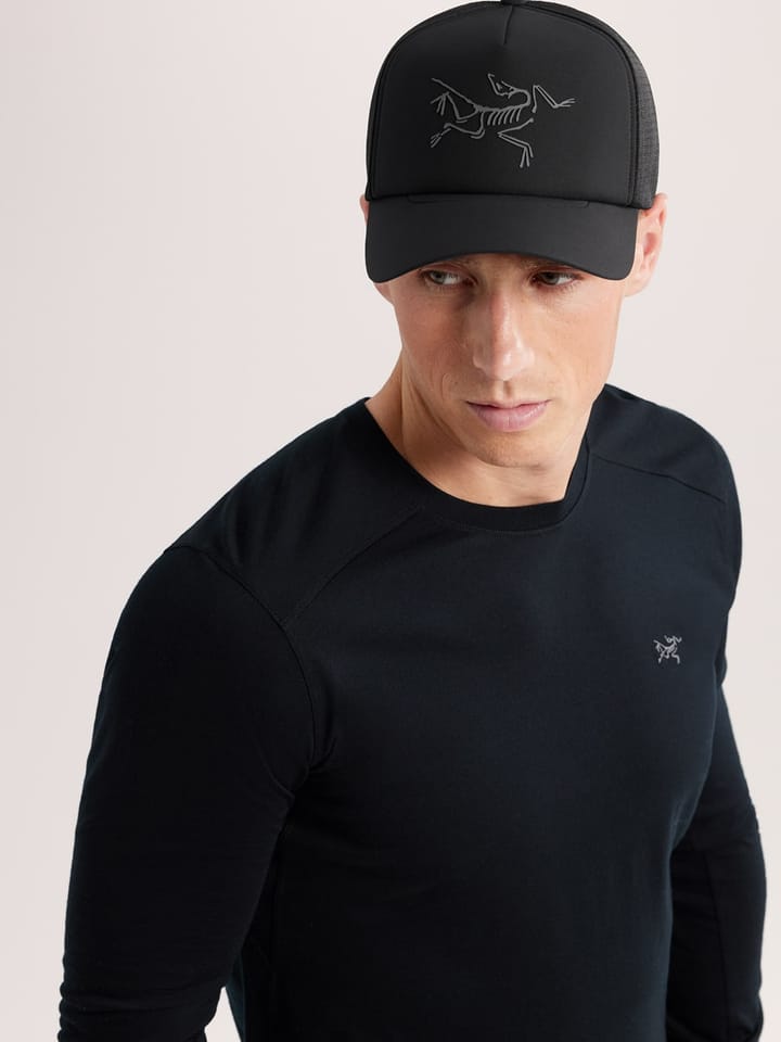 Arc'teryx Bird Trucker Curved Brim Hat Black Arc'teryx Arc'teryx Bird Trucker Curved Brim Hat Black Arc'teryx