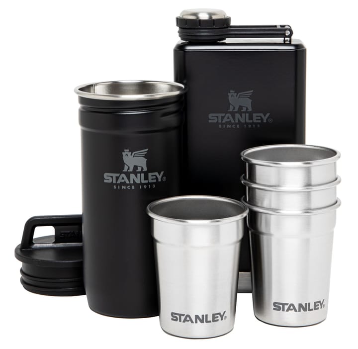Stanley Adventure Shot + Flask Gift Set Matte Black Stanley