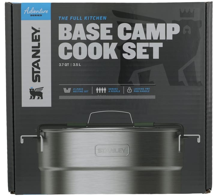 Stanley Full Kitchen Base Camp Cook Set Stainless Steel Stanley Stanley Full Kitchen Base Camp Cook Set Stainless Steel Stanley