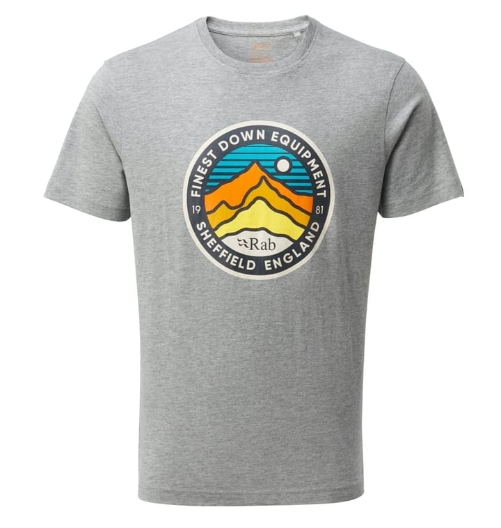 Rab Stance 3 Peaks SS Tee Grey Marl Rab Rab Stance 3 Peaks SS Tee Grey Marl Rab