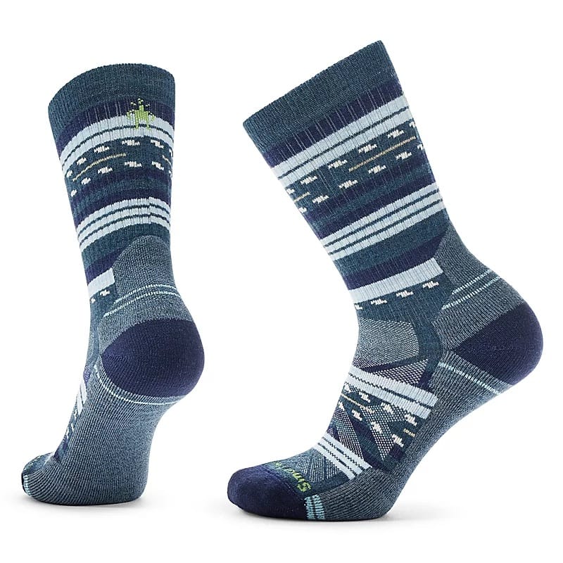 Smartwool Women's Hike Light Cushion Margarita Crew Socks Deep Navy