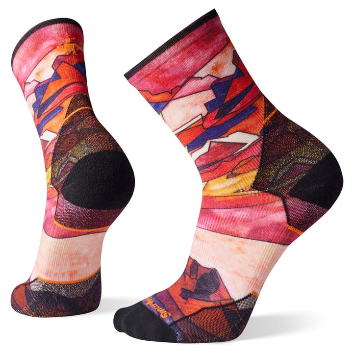 Smartwool Athlete Edition Run Print Crew Socks Tandoori Orange Smartwool Smartwool Athlete Edition Run Print Crew Socks Tandoori Orange Smartwool