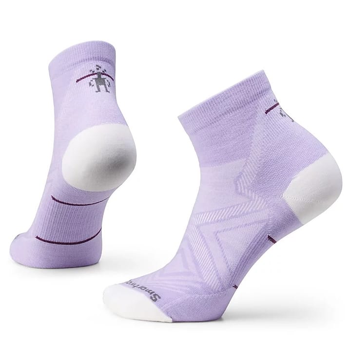 Smartwool Women's Run Zero Cushion Ankle Socks Ultra Violet Smartwool