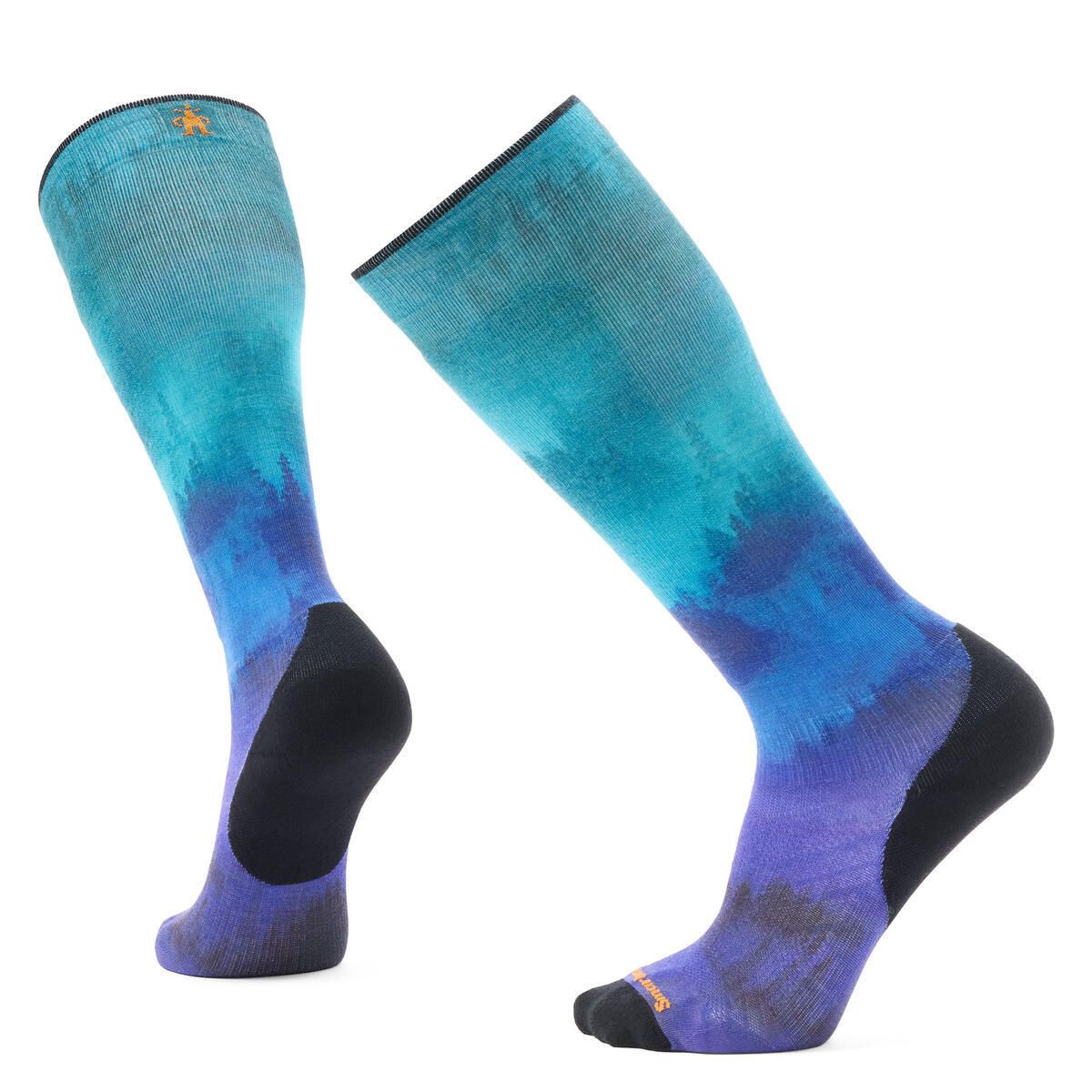 Smartwool Men's Ski Targeted Cushion Compression Print Otc Socks