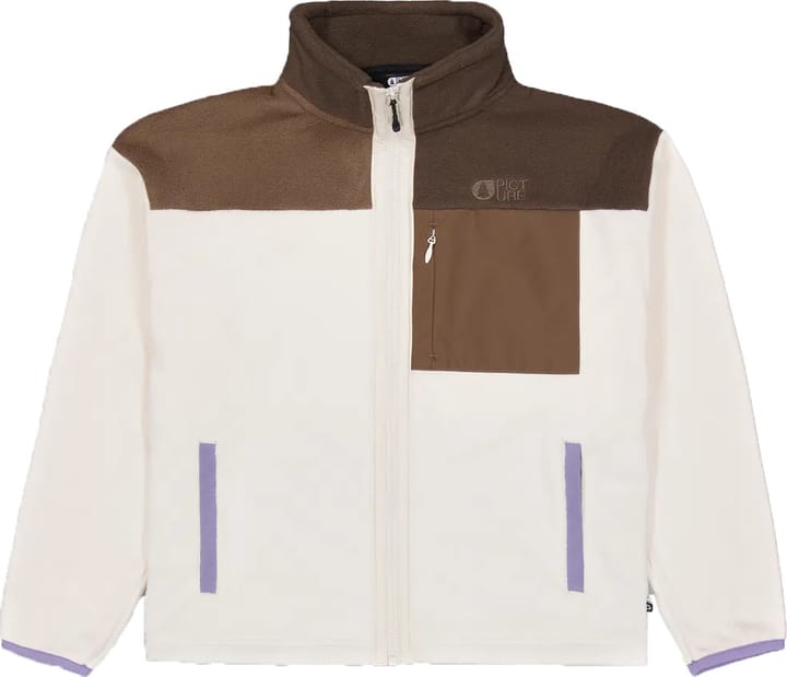 Picture Organic Clothing Arcca Women's Fz Fleece Vanilla Cocoa Chicory Picture Organic Clothing