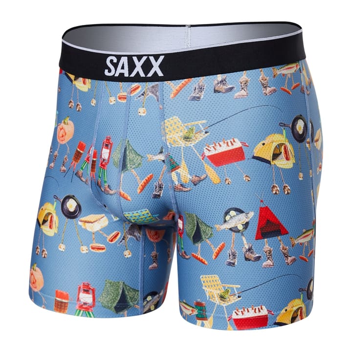 Saxx Volt Boxer Take A Hike-Blue SAXX