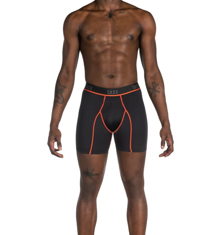 SAXX Kinetic Hd Boxer Black/Vermillion SAXX