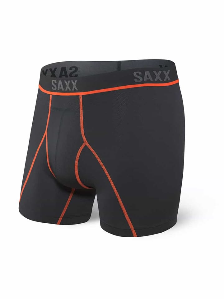 SAXX Kinetic Hd Boxer Black/Vermillion SAXX