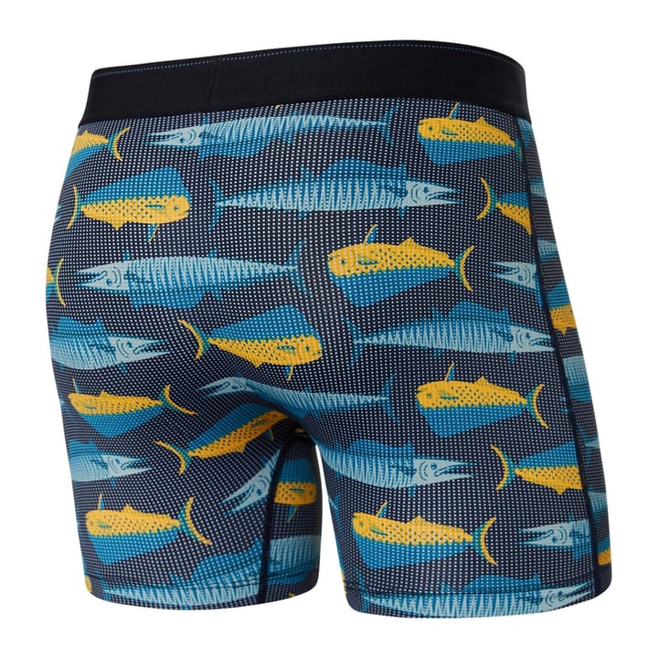 Saxx Quest Boxer Mahi Mahi Wahoo-Black SAXX