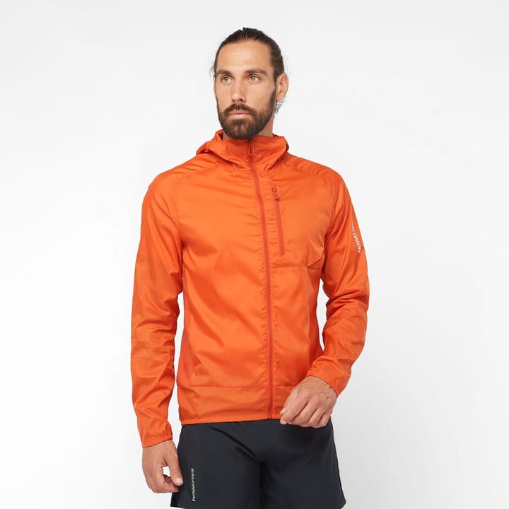 Salomon Bonatti Cross FZ Hoodie BURNT OCHRE Salomon