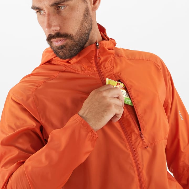 Salomon Bonatti Cross FZ Hoodie BURNT OCHRE Salomon