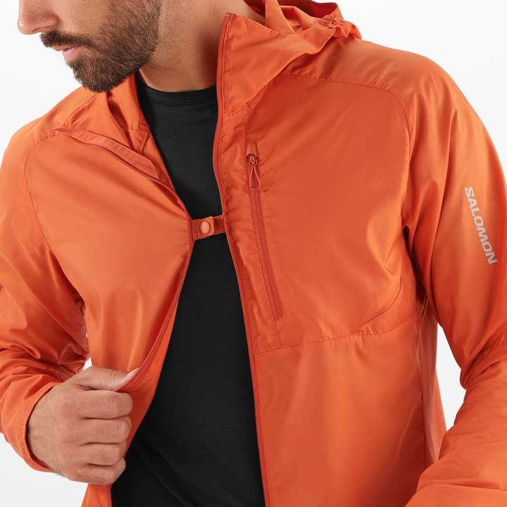Salomon Bonatti Cross FZ Hoodie BURNT OCHRE Salomon