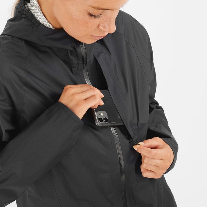 Salomon Women's Bonatti Waterproof Jacket Deep Black Salomon