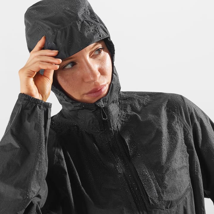 Salomon Women's Bonatti Waterproof Jacket Deep Black Salomon