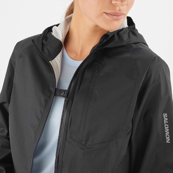 Salomon Women's Bonatti Waterproof Jacket Deep Black Salomon