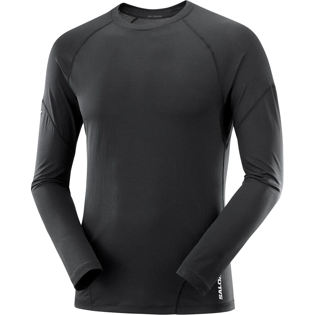 Salomon Cross Run LS Tee M Deep Black/