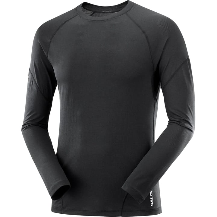 Salomon Cross Run LS Tee M Deep Black/ Salomon Salomon Cross Run LS Tee M Deep Black/ Salomon