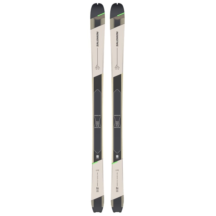 Salomon N MTN 86 CARB Rainy Day / Pastel Neon Green 1 / Black Salomon