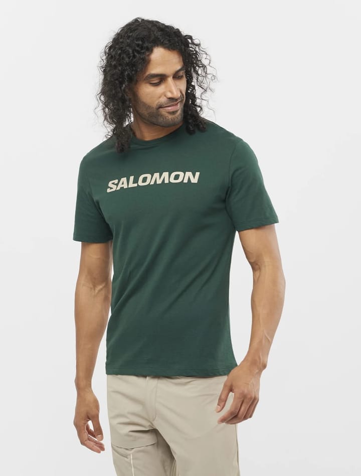 Salomon Outlife Logo Tee M Ponderosa Pine/ Salomon