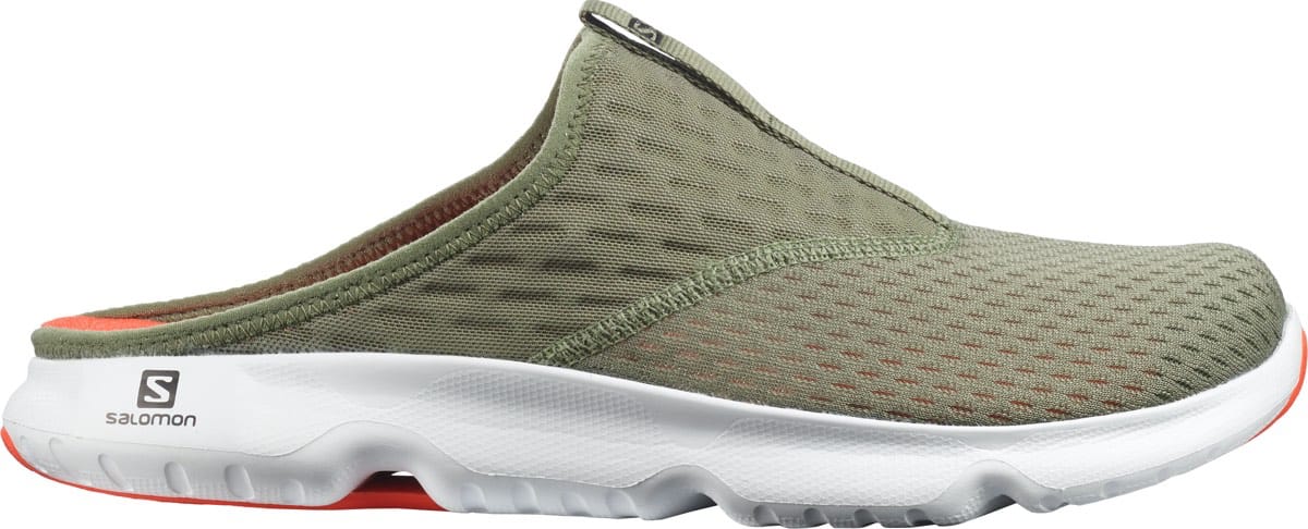 Salomon Reelax Slide 5 Deep Lichen Green/White/Cherry Toma