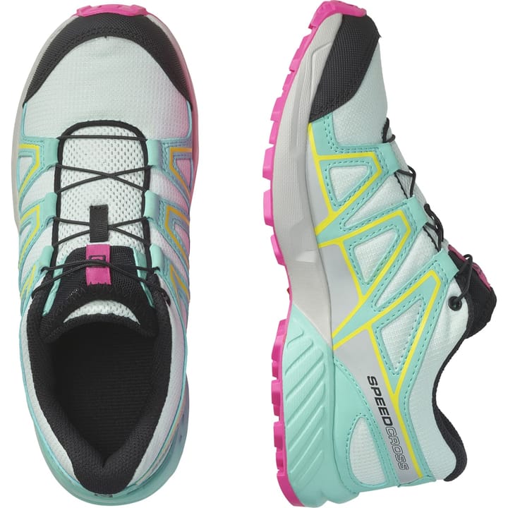 Salomon Speedcross J Bleached Aqua/Blue Radiance/Lunar R Salomon