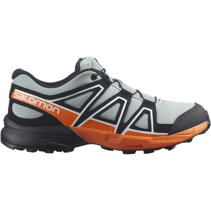 Salomon Speedcross J Wrought Iron/Black/Vibrant Orange Salomon