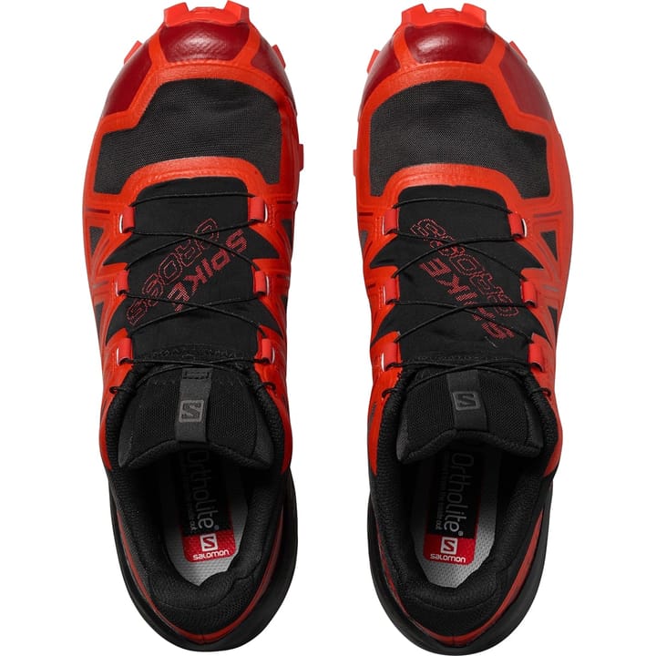 Salomon Unisex Spikecross 5 Gore-Tex Black/Racing Red/Red Dahlia Salomon